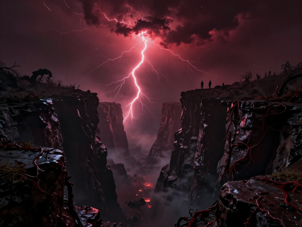 Shadow Realm rift canyon